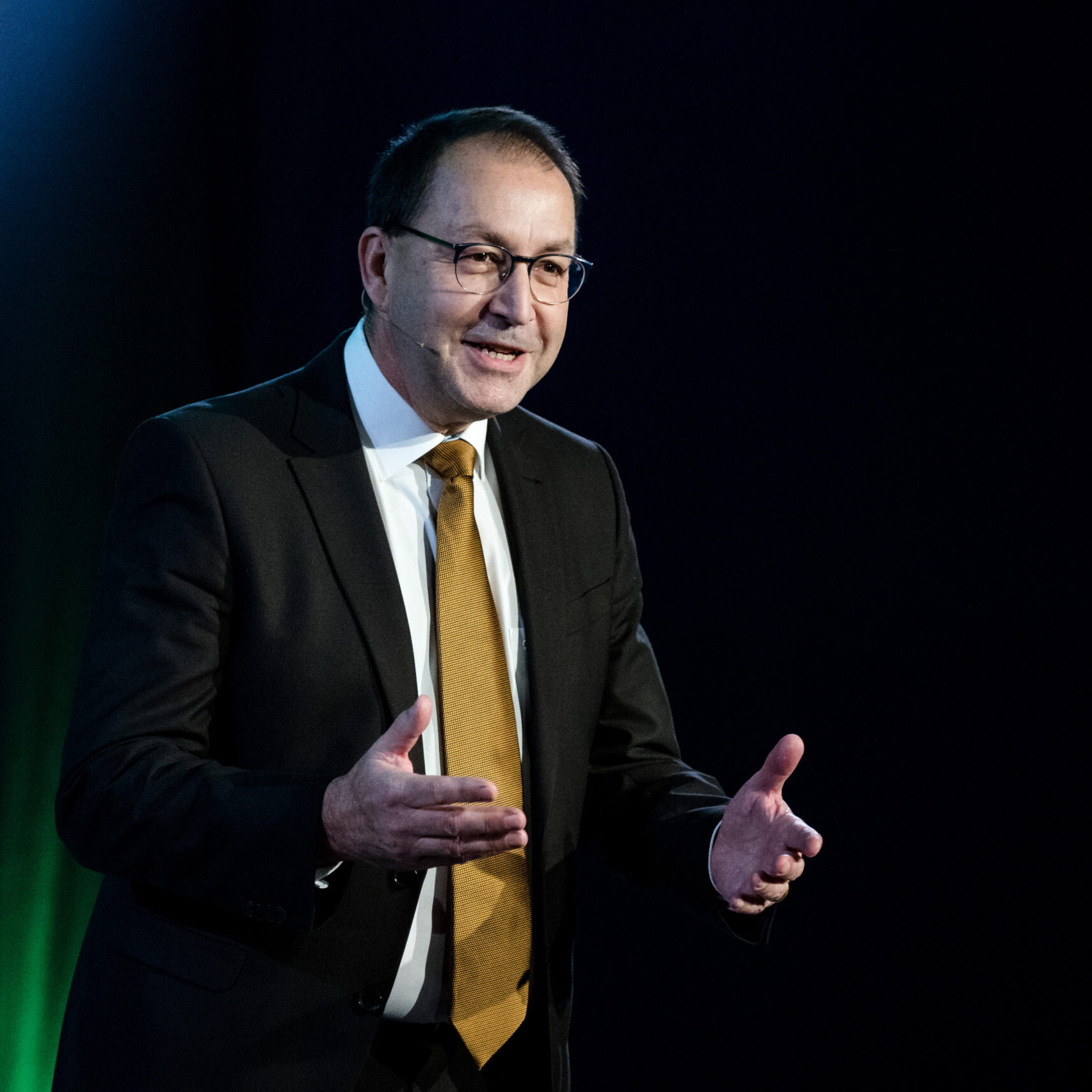 Dr. Hansen beim "Slam"